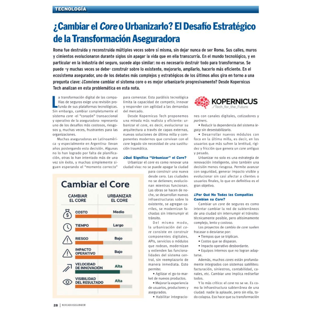 La verdadera velocidad de la Transformación Digital en Seguros