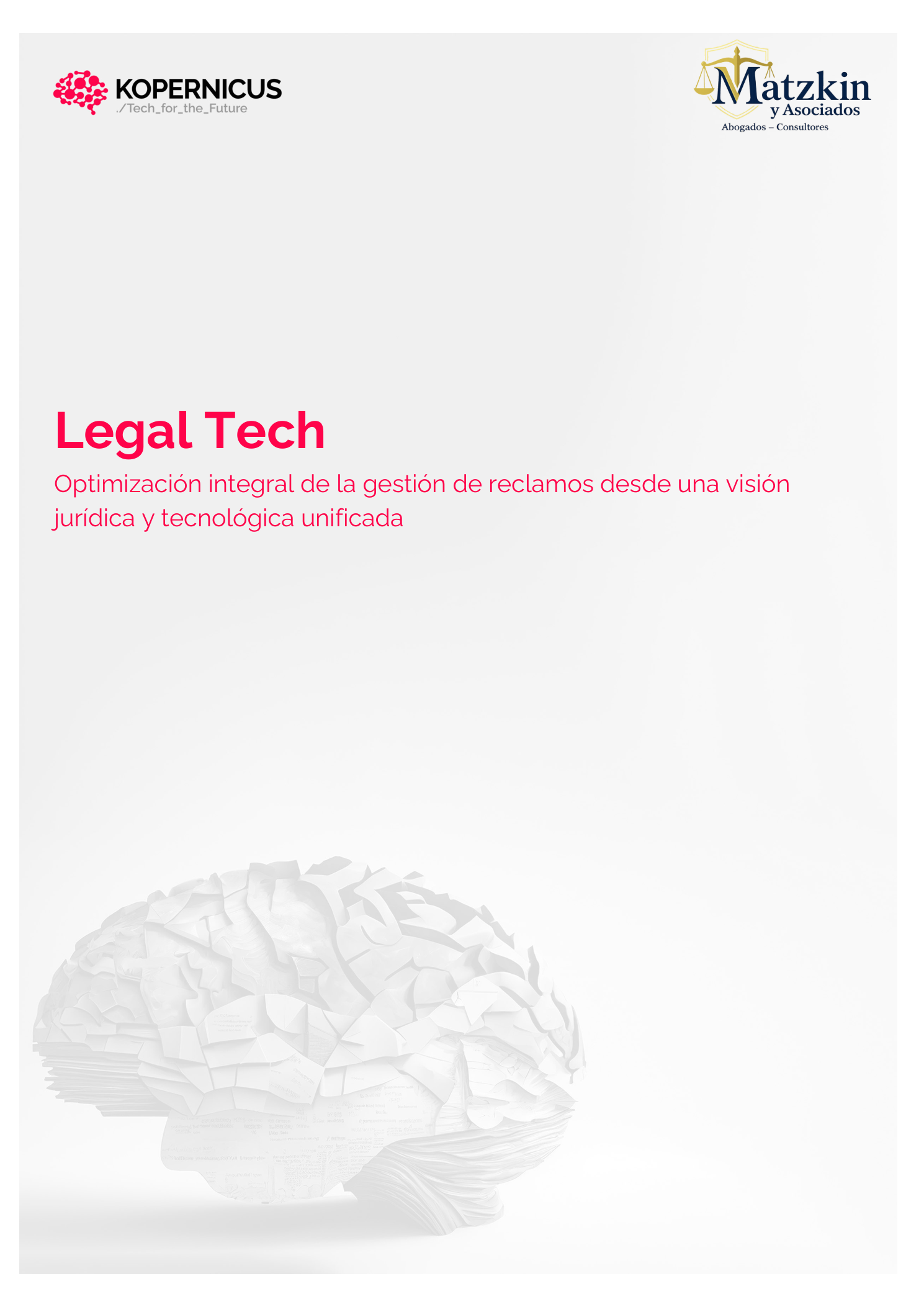 Legal Tech: Optimización integral de la gestión de reclamos judiciales